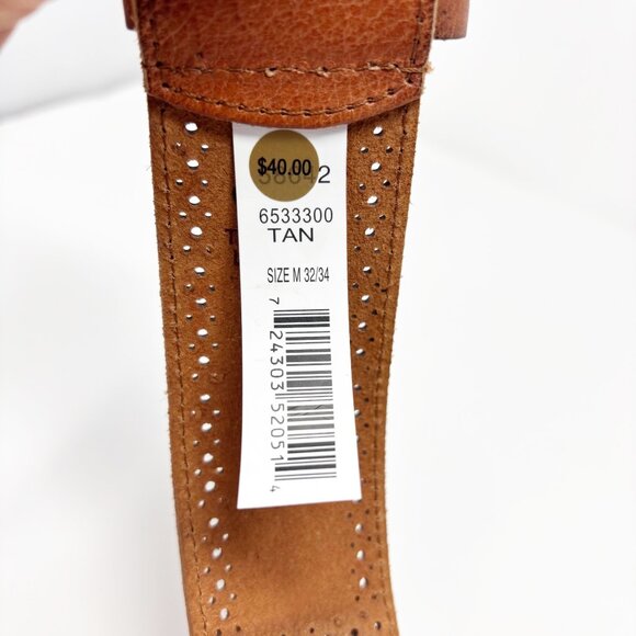 Wide Loose Braid Leather Belt Size 38" NEW! - Picture 4 of 5